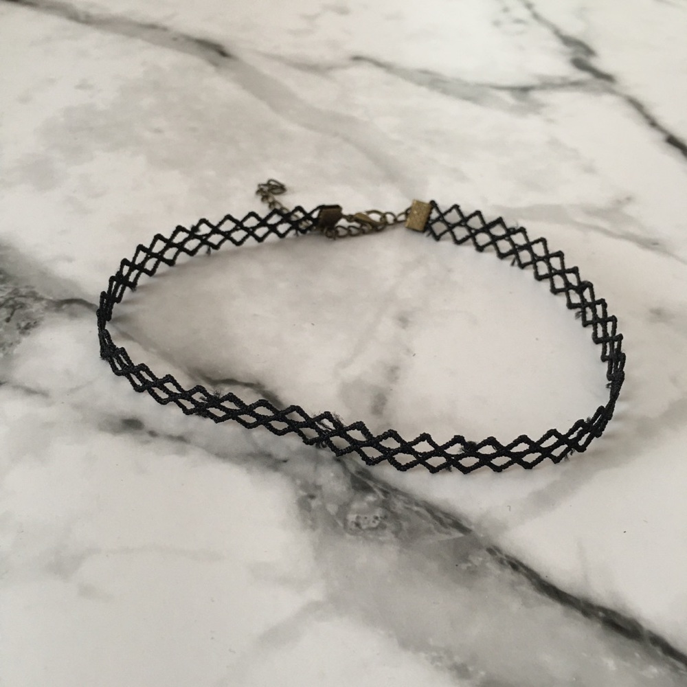 💕5/30$💕 NWOT Black Detailed Chocker